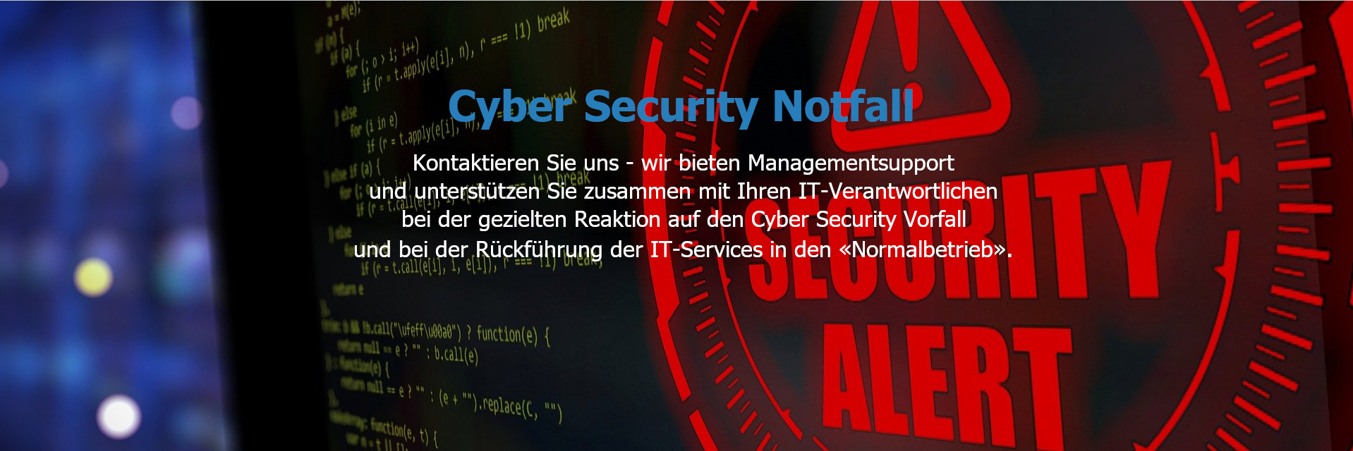 Cyber Security Notfall